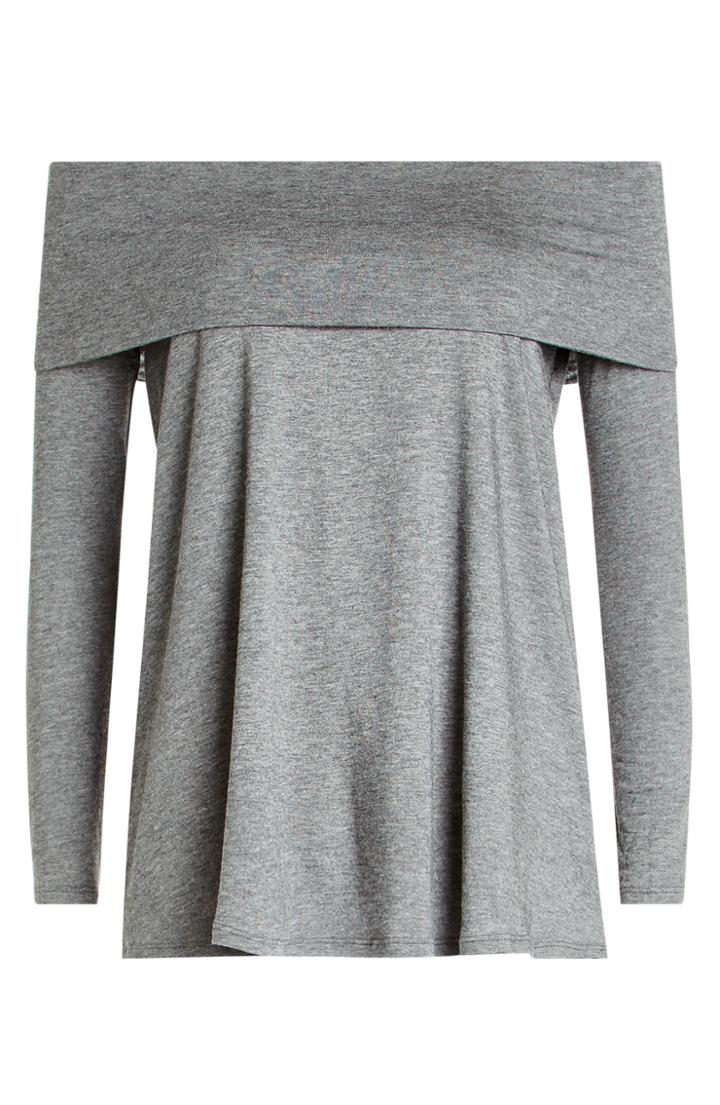 Velvet Velvet Off-the-shoulder Jersey Top