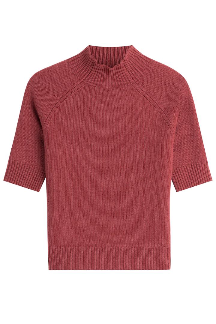 Theory Theory Cashmere Top With Short Sleeves - Red