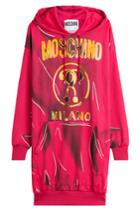 Moschino Moschino Printed Sweatshirt Dress - Pink