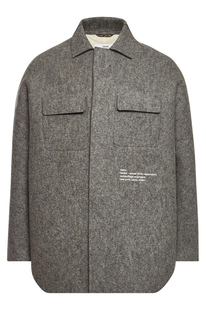 Oamc Oamc Kunsthalle Wool Coat
