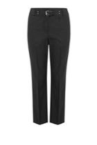Alexander Wang Alexander Wang Cotton Belted Trousers - Black