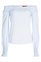 Hugo Hugo Enuka Off-shoulder Cotton Blouse