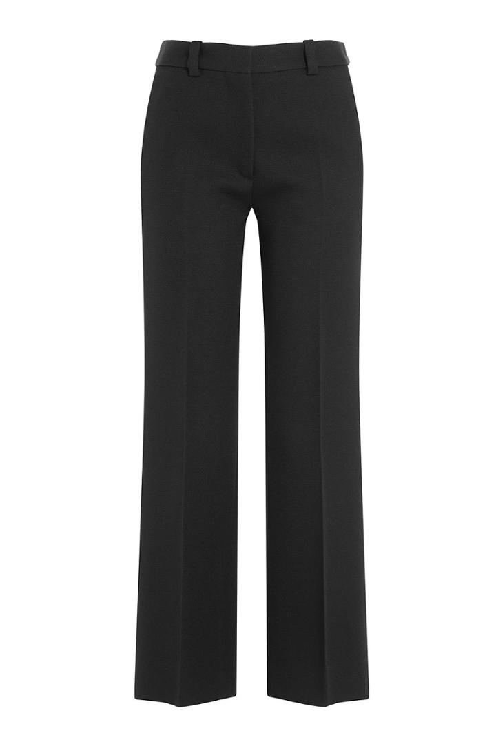 Maison Margiela Maison Margiela Cropped Wool Pants - Black