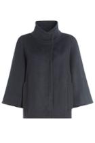 Steffen Schraut Steffen Schraut Cape Jacket With Wool - Blue