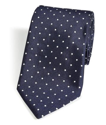 Baldessarini Silk Polka Dot Tie