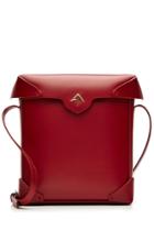 Manu Atelier Manu Atelier Pristine Leather Shoulder Bag - Red