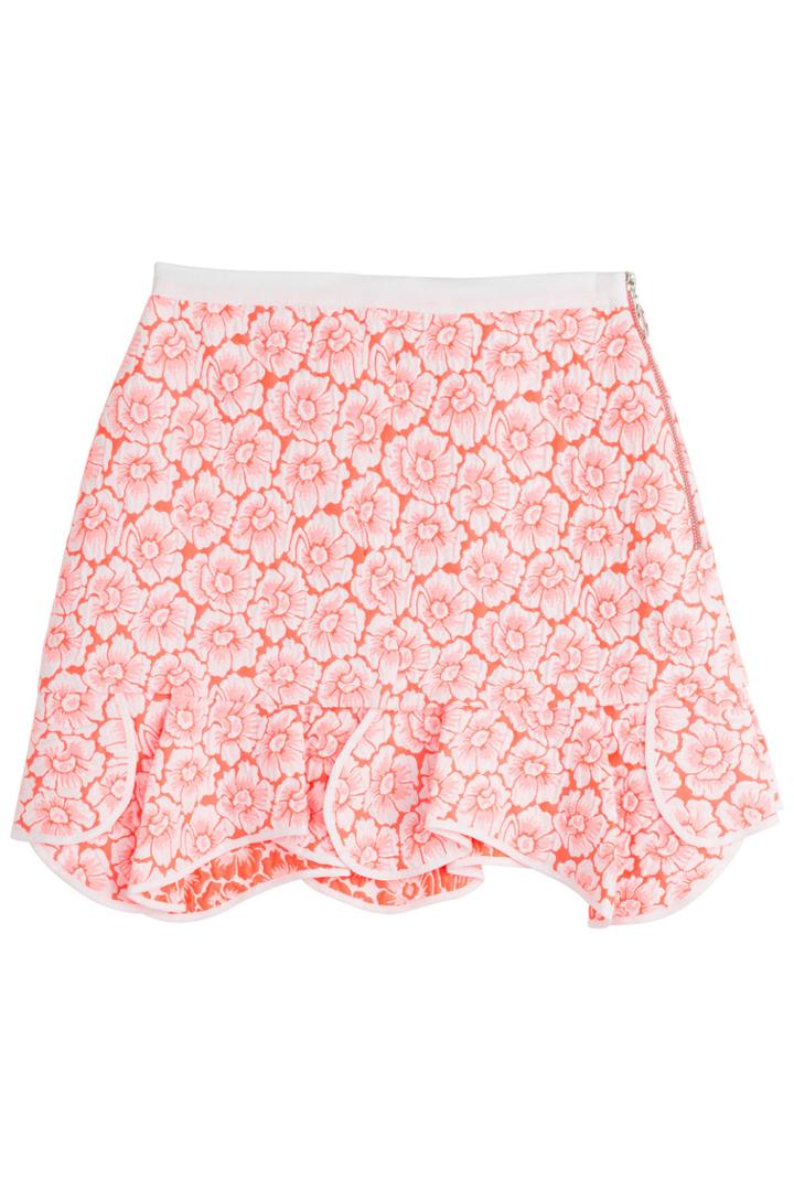 Issa Issa Printed Cotton Blend Skirt