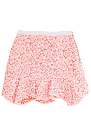 Issa Issa Printed Cotton Blend Skirt