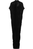 Rick Owens Rick Owens Velvet Maxi Dress - Black