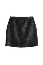 Victoria, Victoria Beckham Victoria, Victoria Beckham Metallic Mini-skirt - Black