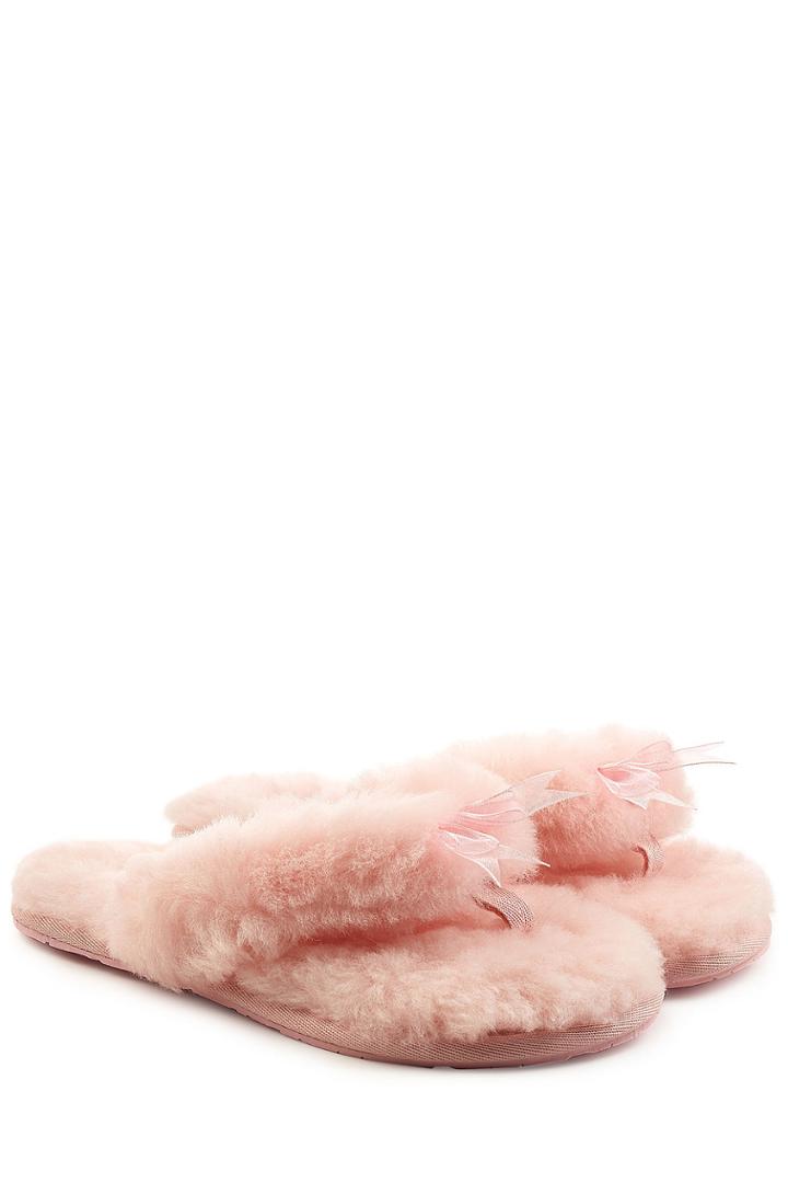 Ugg Australia Ugg Australia Baby Pink Fluff Ii Flip-flops - Rose