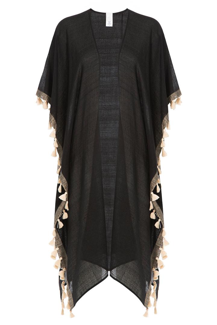Ále By Alessandra Ále By Alessandra Sheer Cover-up With Fringe