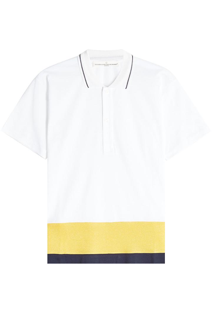 Golden Goose Deluxe Brand Golden Goose Deluxe Brand Dalila Color Block Polo Shirt