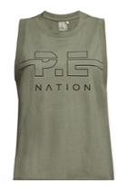 P.e. Nation P.e. Nation Printed Cotton Tank