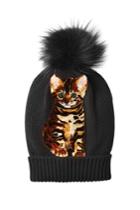 Dolce & Gabbana Dolce & Gabbana Cashmere Hat With Fox Fur - Black