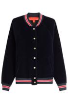 Hilfiger Collection Hilfiger Collection Velvet Varsity Jacket