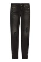 Seven For All Mankind Seven For All Mankind The Skinny Crop Distressed Jeans
