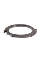 Lynn Ban Lynn Ban Black Rhodium Bracelet 2 With Black Diamonds