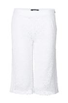 Just Cavalli Just Cavalli Cotton Blend Lace Culottes