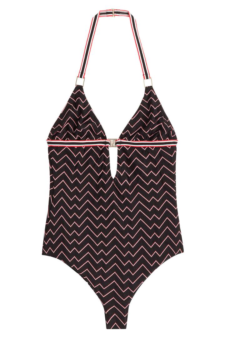 Missoni Mare Missoni Mare Chevron Knit One-piece - None