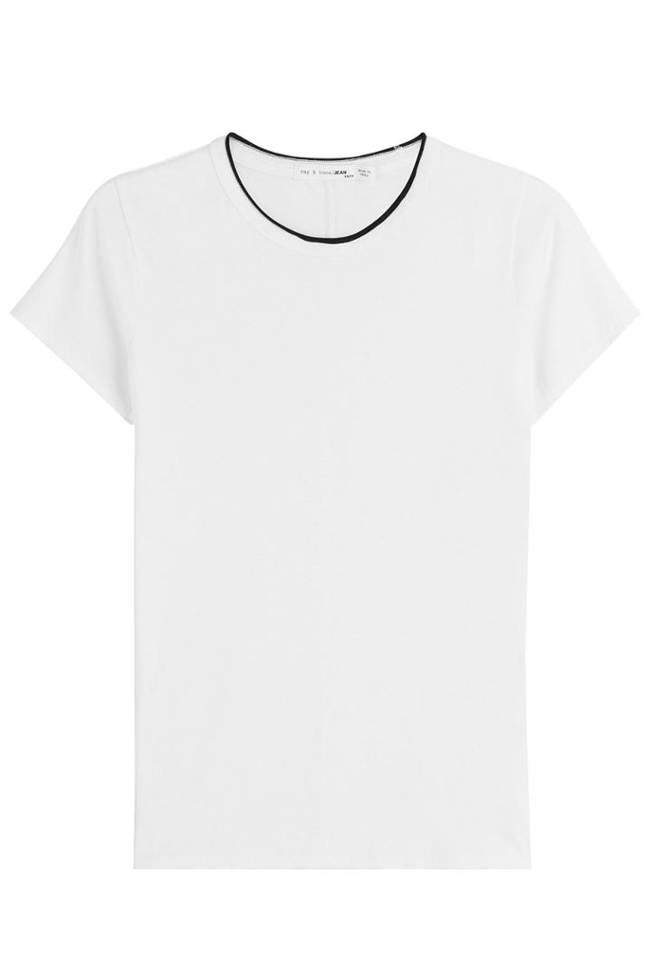 Rag & Bone Rag & Bone Cotton Rib Base T-shirt