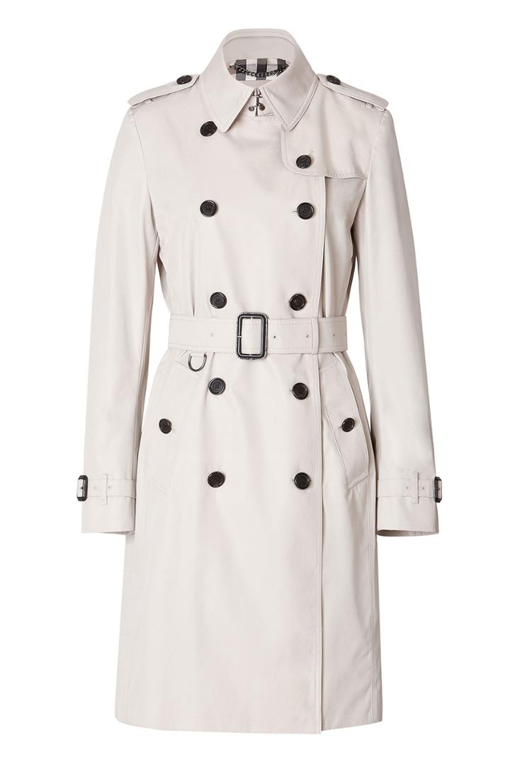 Burberry London Burberry London Cotton Trench Coat - Beige