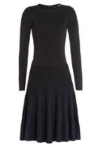 Steffen Schraut Steffen Schraut The Heritage Dress With Pleated Skirt - Black