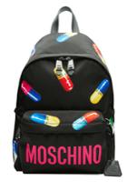 Moschino Moschino Printed Backpack - Black