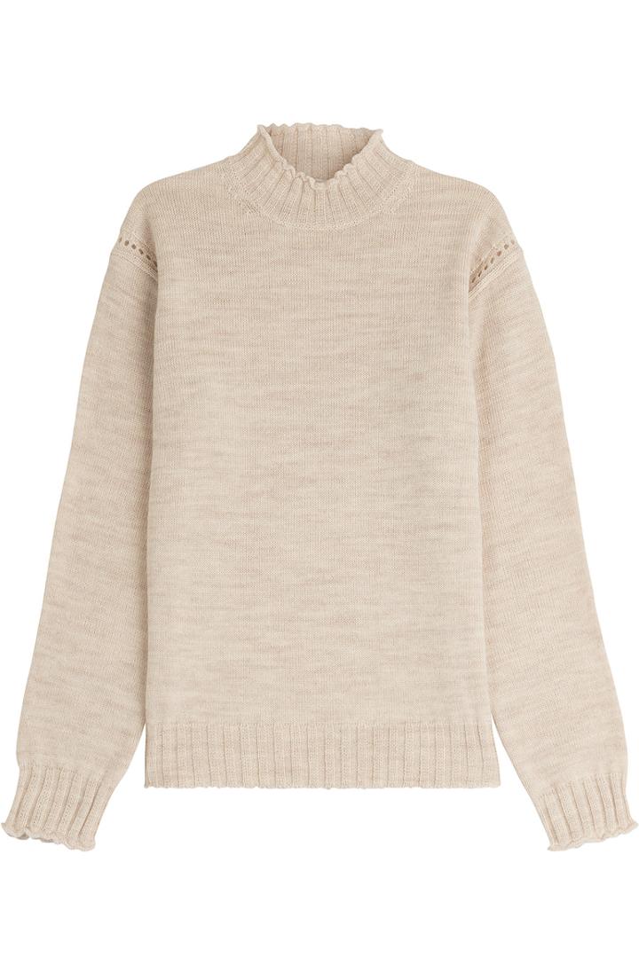 Alexa Chung For Ag Scotland Wool Turtleneck Pullover