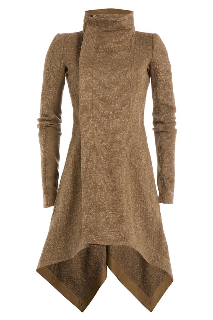 Rick Owens Rick Owens Coat With Virgin Wool And Mohair - Camel