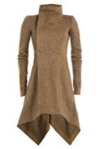 Rick Owens Rick Owens Coat With Virgin Wool And Mohair - Camel