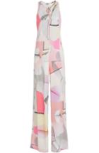 Kenzo Printed Crepe Jumpsuit