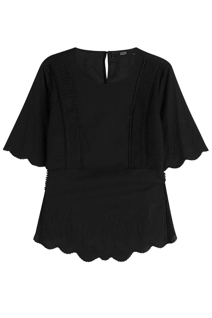 Steffen Schraut Steffen Schraut Cotton Top - Black
