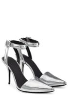 Alexander Wang Alexander Wang From The Glossy Metallic Finish To The Sharp Pointed Toe, Th - Silver