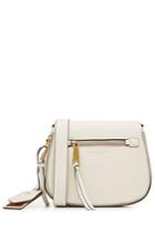 Marc Jacobs Marc Jacobs Recruit Small Leather Saddle Bag - White