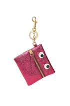Anya Hindmarch Anya Hindmarch Metallic Leather Keychain