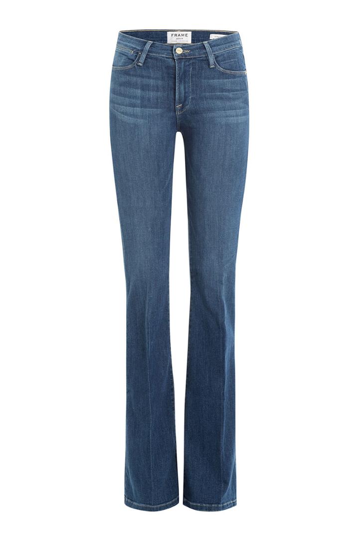 Frame Denim Frame Denim Le High Distressed Flare - Blue