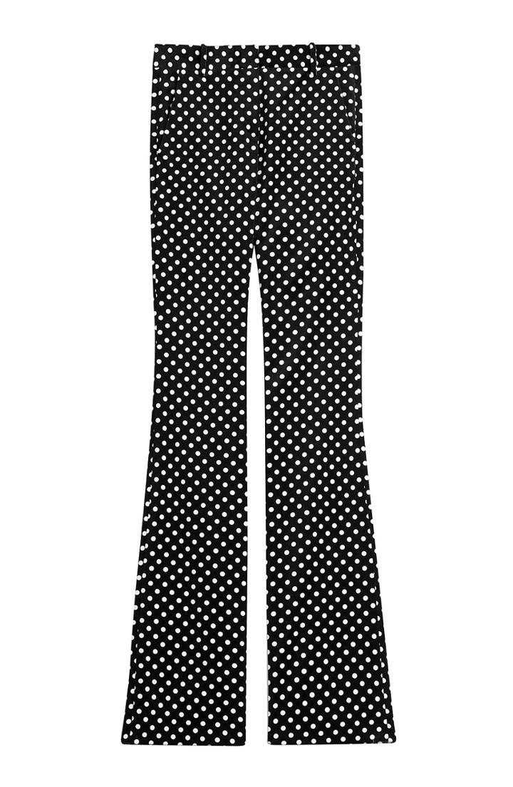 Roberto Cavalli Printed Cotton Flares