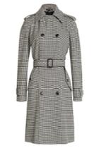 Ralph Lauren Black Label Ralph Lauren Black Label Printed Wool Trench Coat - Multicolor