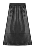 Alexander Wang Alexander Wang Leather Mid-length Skirt