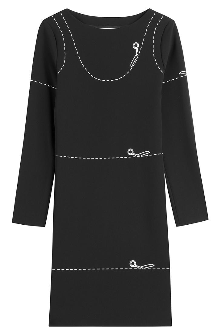 Moschino Printed Dress