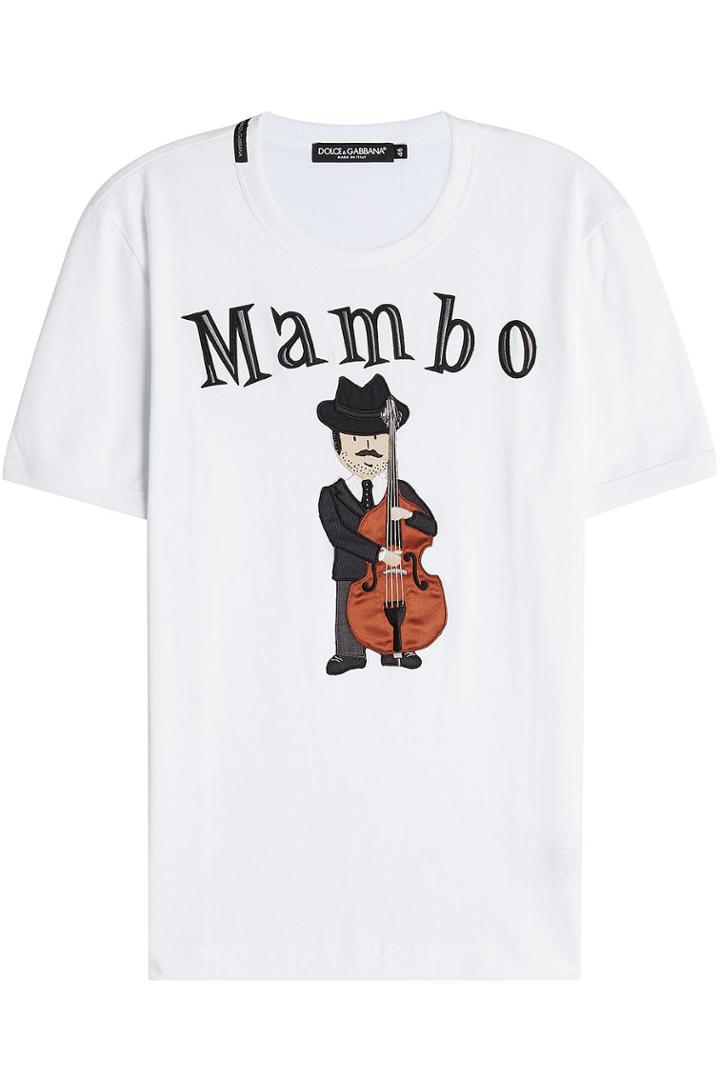 Dolce & Gabbana Dolce & Gabbana Embroidered T-shirt