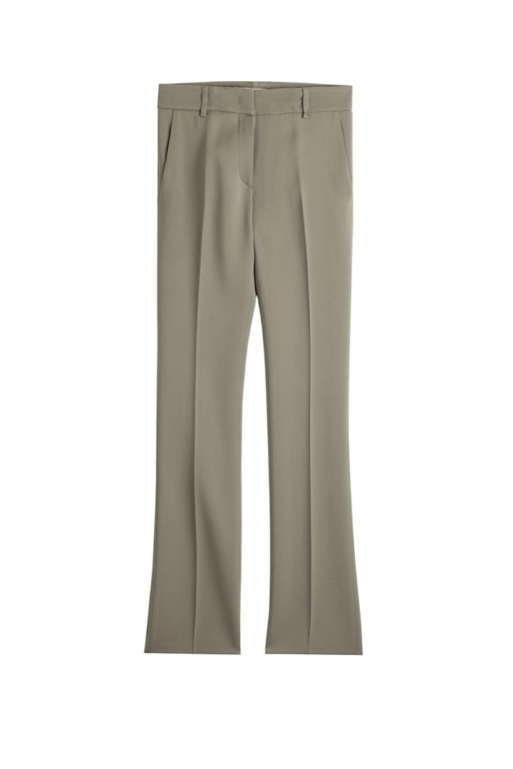 Etro Etro Wide Leg Crepe Pants - Grey