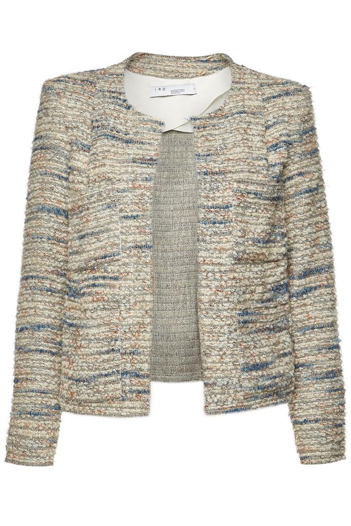Iro Iro Belugo Tweed Blazer With Wool And Cotton
