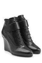 Jil Sander Jil Sander Leather Ankle Boots - Black