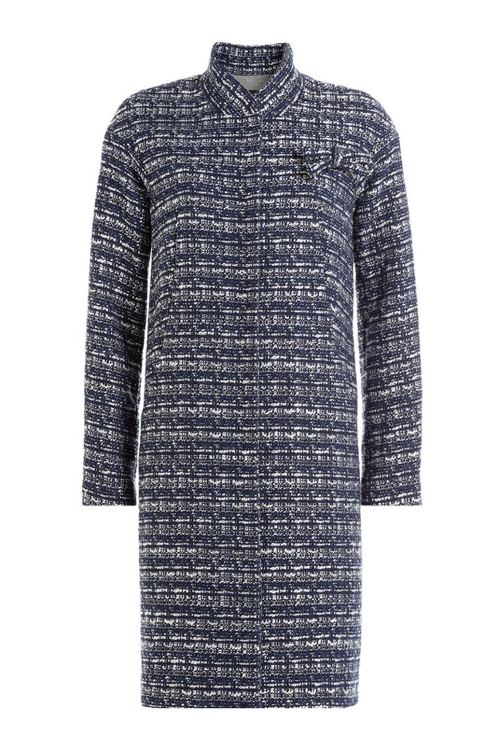 Steffen Schraut Steffen Schraut Patterned Coat - Blue