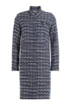 Steffen Schraut Steffen Schraut Patterned Coat - Blue