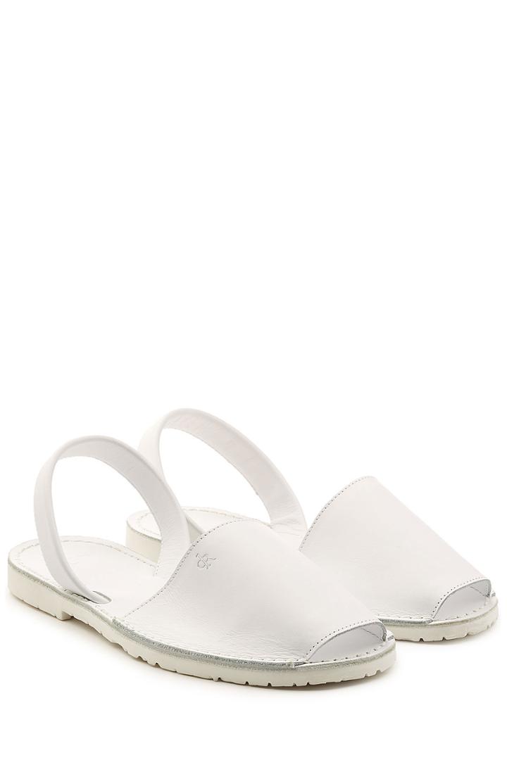 Del Rio London Del Rio London Leather Sandals - White