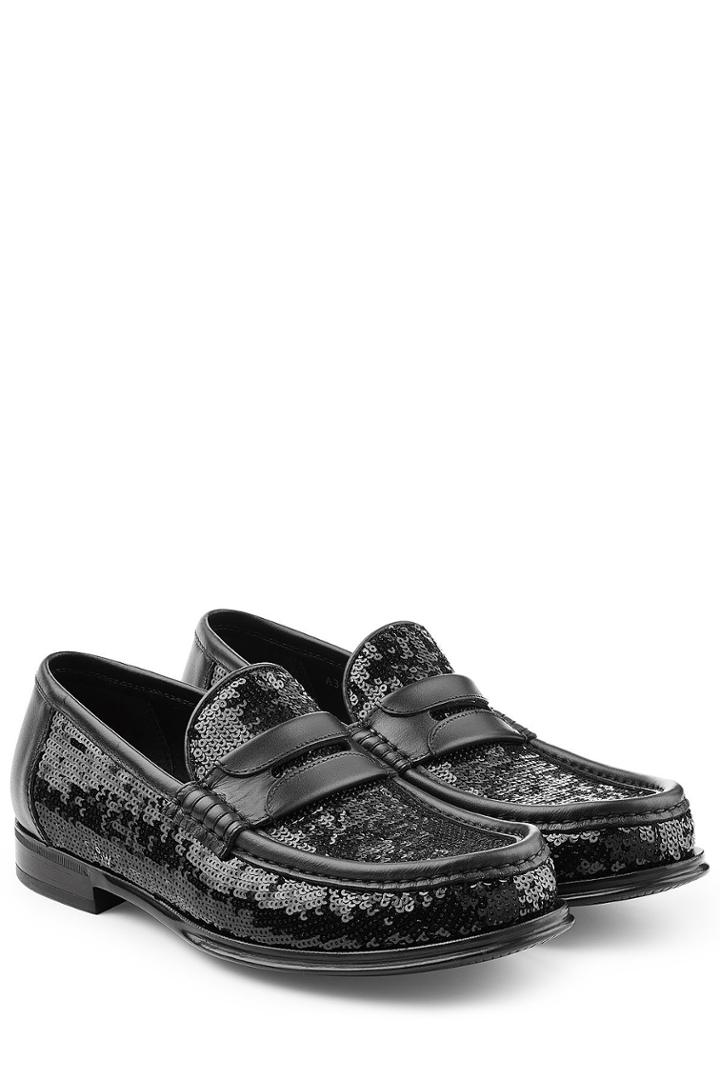 Dolce & Gabbana Dolce & Gabbana Sequin Loafers