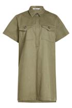 T By Alexander Wang T By Alexander Wang Shirt Dress With Cotton